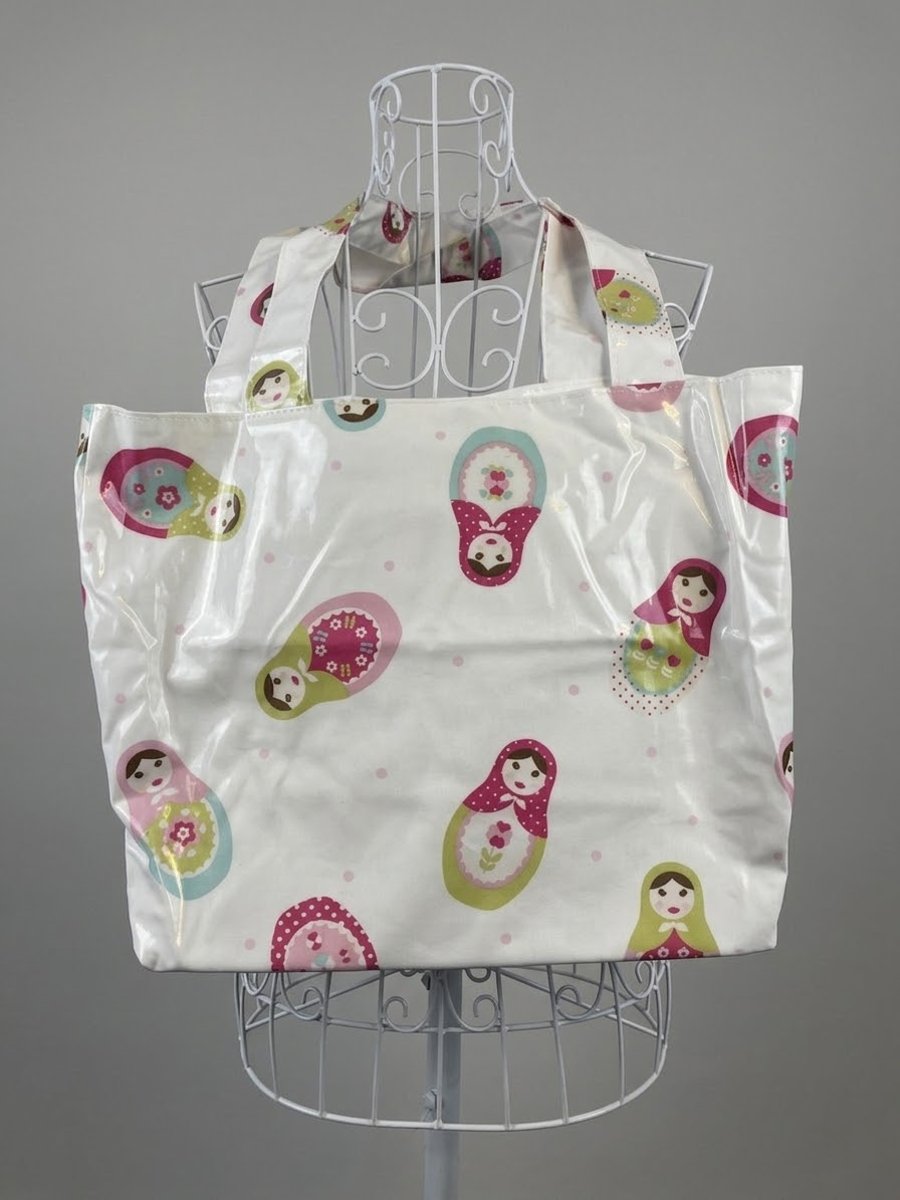Russian doll shoulder tote shopping bag 