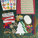 Christmas Card Making Kit - Plastic Free Craft