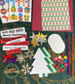 Christmas Card Making Kit - Plastic Free Craft - Image 1