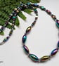 Designer Rainbow Heamotite Necklace 