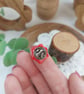 Poppy Pin Badge, Poppy Brooch, Red Flower Badge, Remembrance Poppy - Image 5