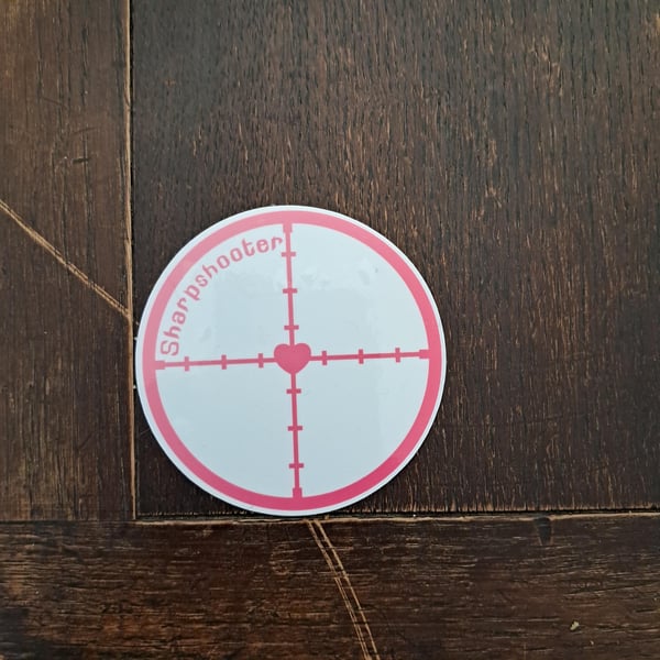 Sharpshooter Sticker: Pro Wrestling WWE WCW AEW