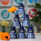 Ceramic Welsh Lady Bud Vase
