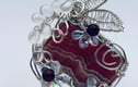 Wire art gemstone cabochon jewellery gifts