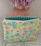 Zipped Purses, Pouch, Small Cosmetic Bag, Accessory Purse, Floral Purse - Image 2