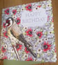 NEW! Goldfinch Birthday card