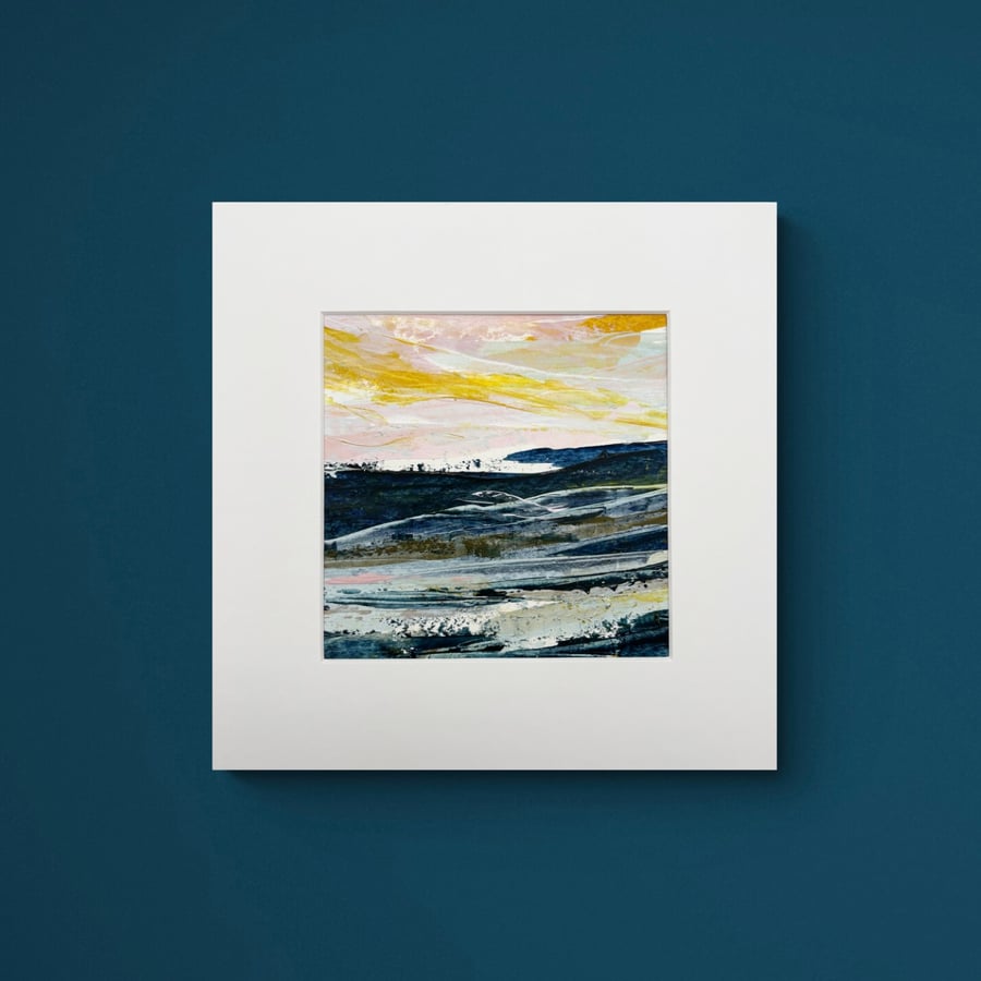 Original Seascape Painting - ‘Serene Skies’