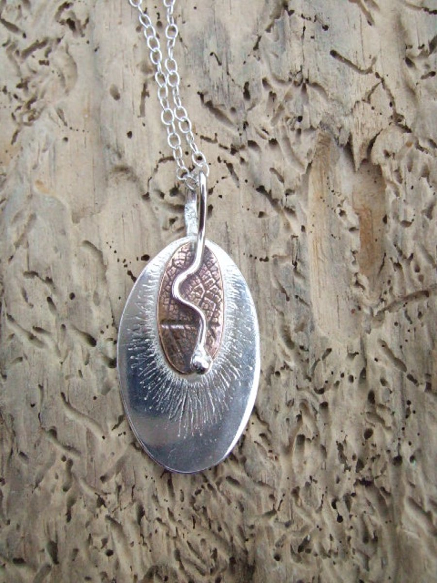 Sterling Silver Growth Pendant