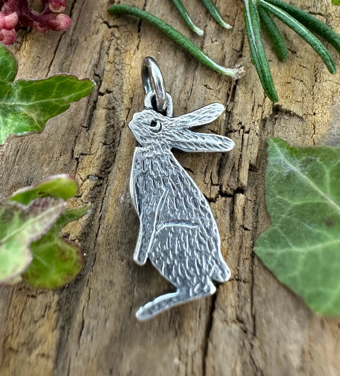 Little Medieval Hare Pendant
