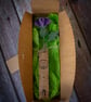 Thistle Flower Crochet Bookmark (purple colour palette) - Image 7