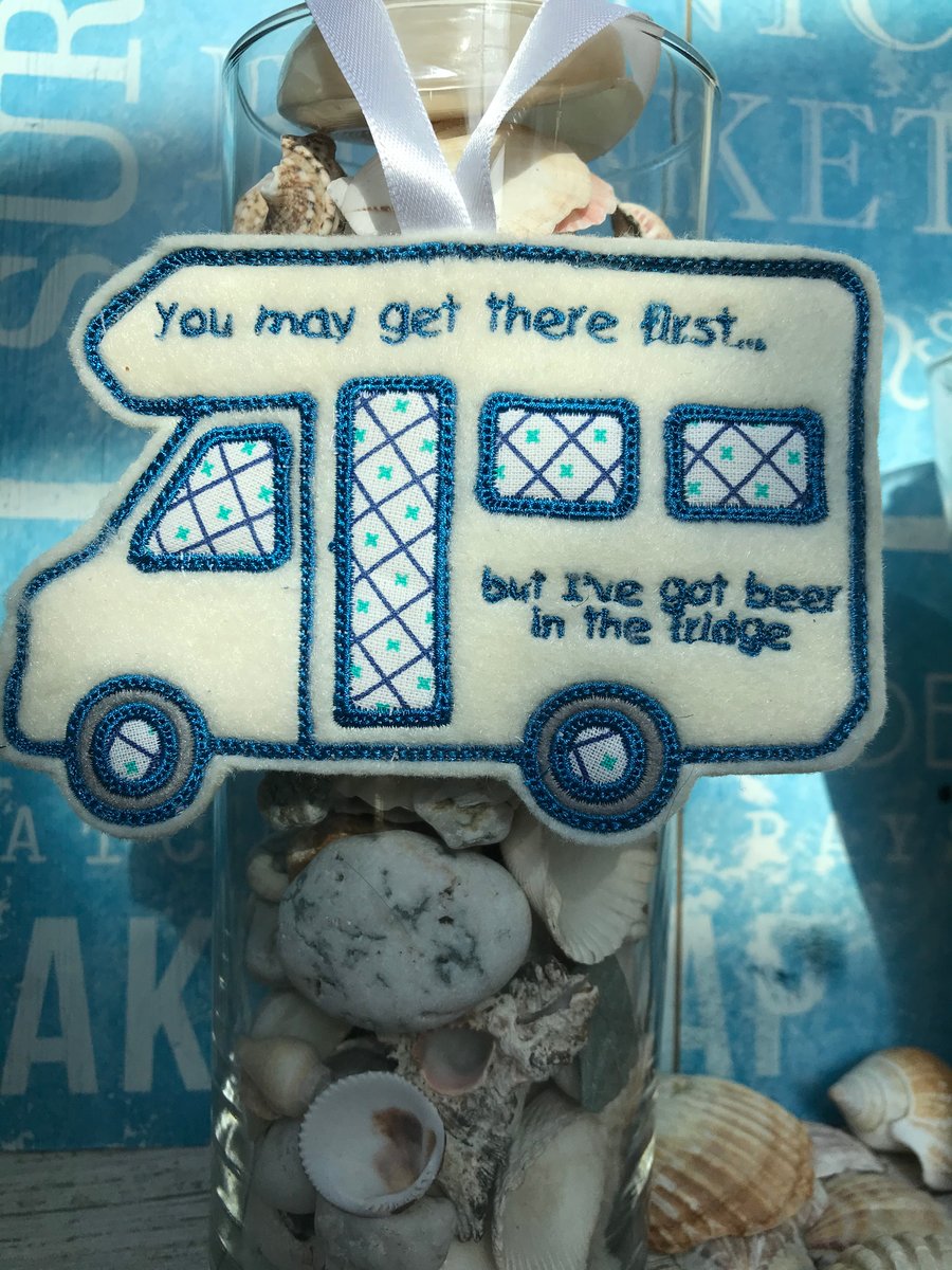 Motorhome Funny Sign Gift Idea Hanging Decoration