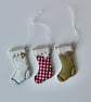 'Three Little Stockings' - Hanging Decoration - Image 5