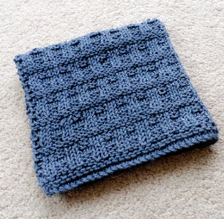 KNITTING PATTERN PDF Harris Wash Cloth