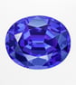 Fine Art Giclée Print Tanzanite Gemstone September Birthstone Blue Purple Jewel