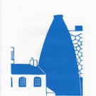 Smithfield original linocut