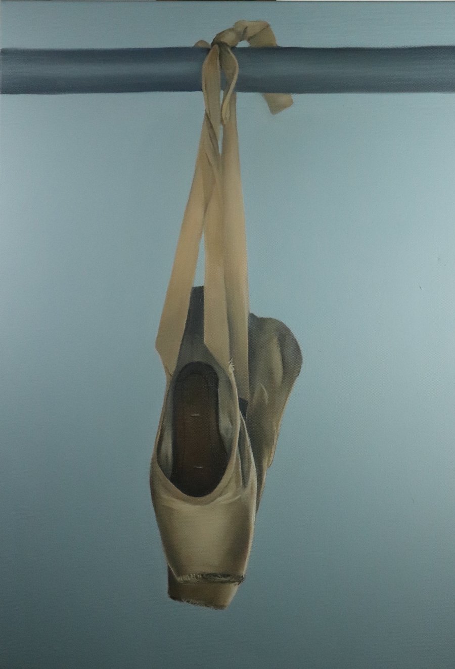 Ballerina Shoes Painting, Figurative Art Print by Alex Jabore
