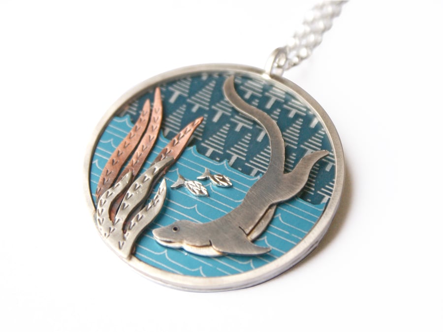 'The Fisher' otter necklace