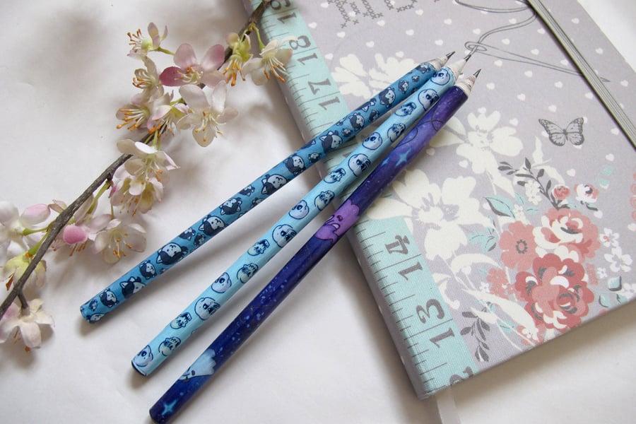 THREE Undertale Themed Pencils