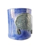 Manatee Mug - Hand Built Stoneware Pottery - Image 2