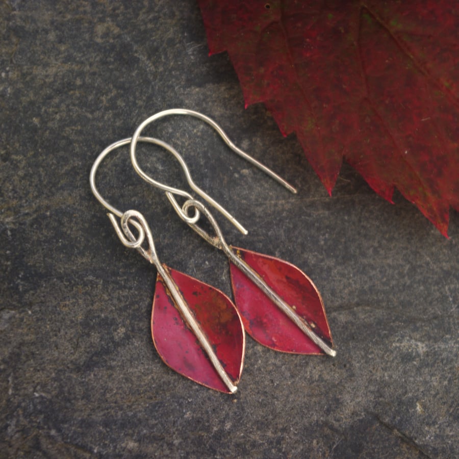 Autumn Leaf Earrings