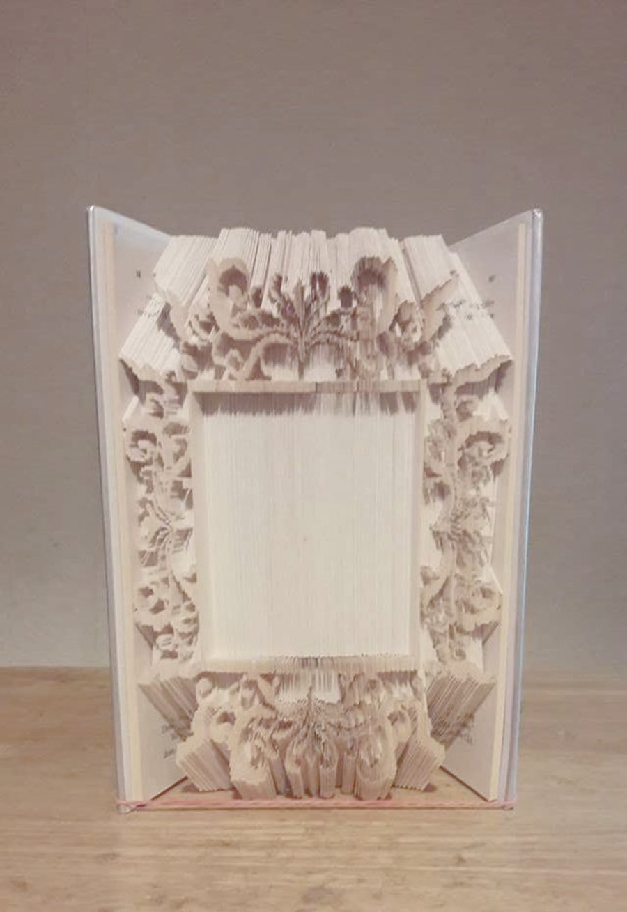 Photo Frame 1 COMBI Book Folding Pattern - EMAILED PDF PATTERN