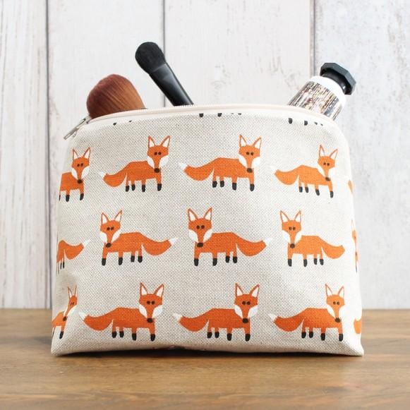 Mr Fox Makeup Bag