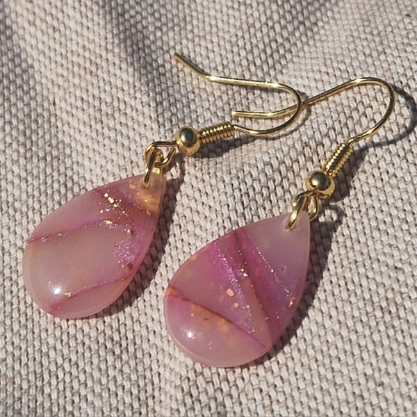 Polymer Clay Earrings: Pretty Pastels