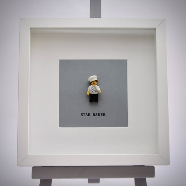Star Baker LEGO mini Figure frame