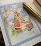 Snowdrops and Bunny Card - Blank Card - Image 5