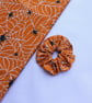 Halloween Goth Scrunchie, Spider Scrunchie, Web Scrunchie, Cobweb Scrunchie - Image 3