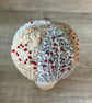Hand Embroidered Stitched  Decorative Sphere Ball  - Image 4