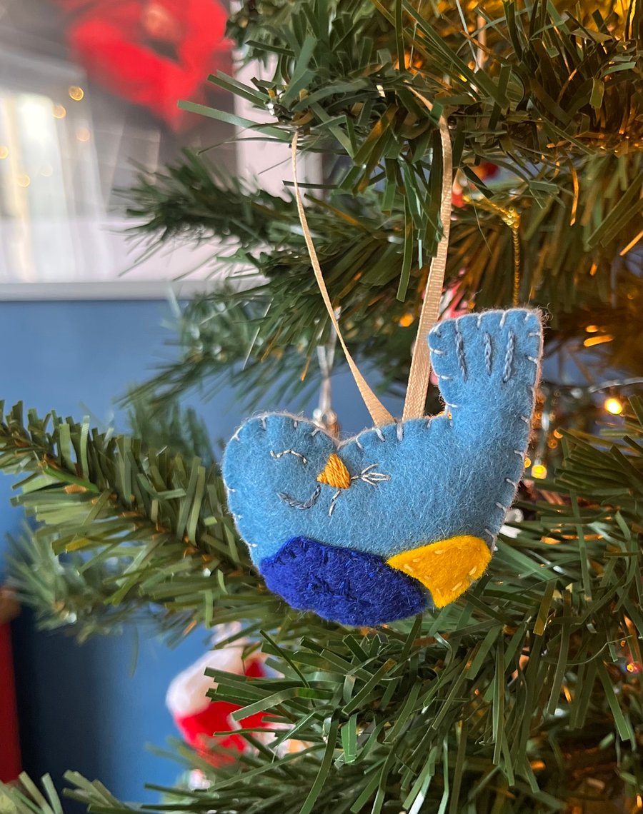Christmas Decoration - Bluebird