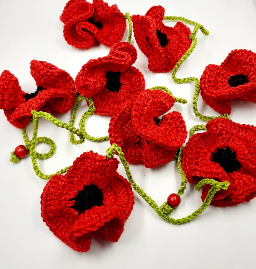 Reserved for Jayne - Poppy Garland 