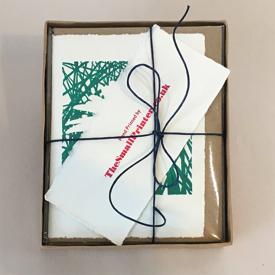 Box Set - 5 Cornish Flower Greetings cards or Notelets