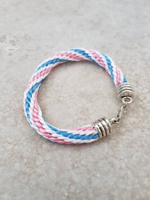Transgender Bracelet, Trans Pride flag bracelets, LGBTQ Jewellery