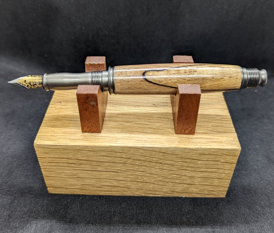 Spalted Beech Fountain Pen