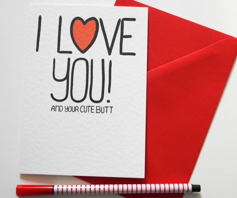 I Love You And Your Weirdness, Funny Valentine's, Birthday, Anniversary card