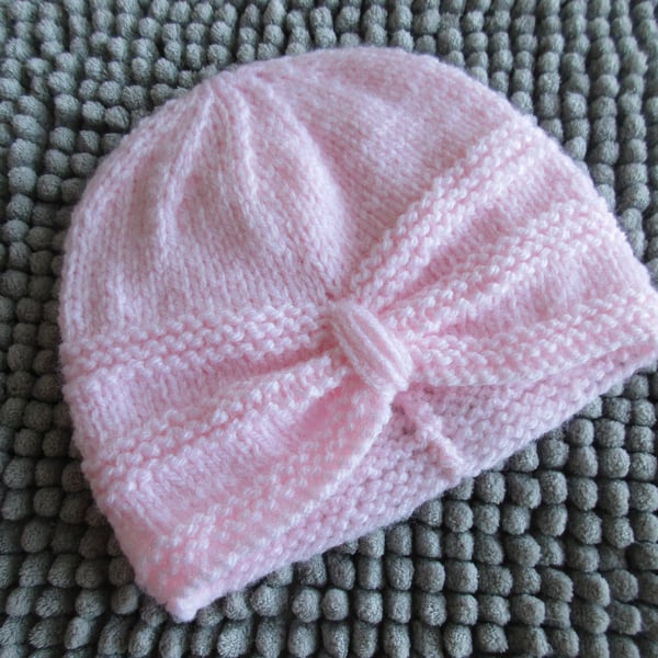 3-6 months Turban Style Hat