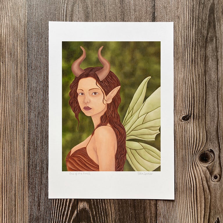 Fae of the Forest Fantasy Giclée Art Print