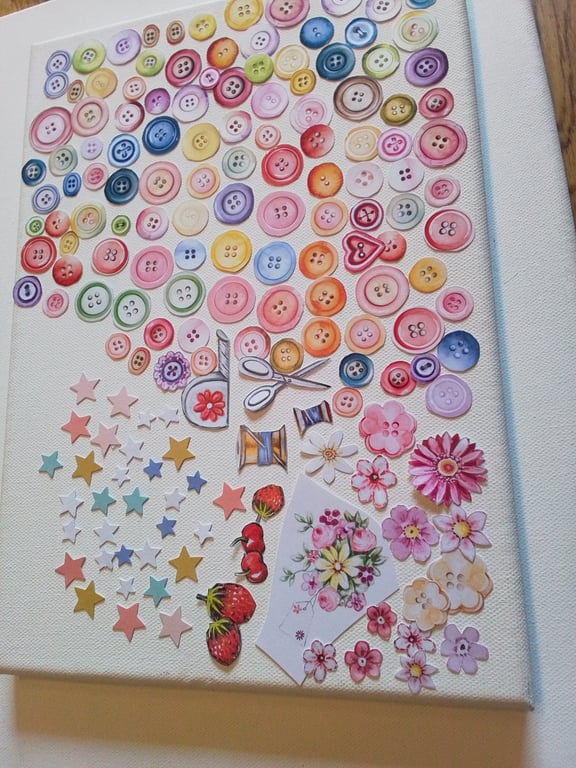 Random card making bits. Ref 413