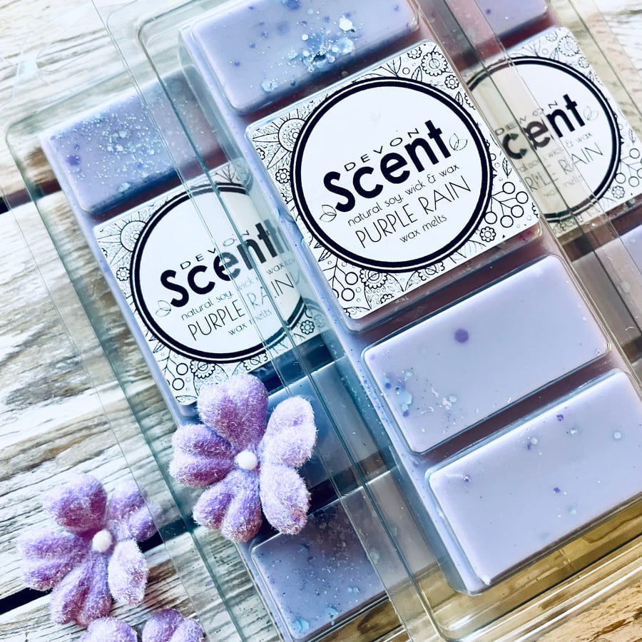 Purple Rain Snap Bar Wax Melts