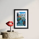 Giclee Print - Between Coffee and Conversations