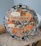 My Five Year Old 24cm Original Collage Plate - Image 3
