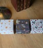 A set of three handmade, raised lid, Christmas gift boxes - Set B