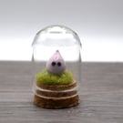 small glass wisp keepsake figure