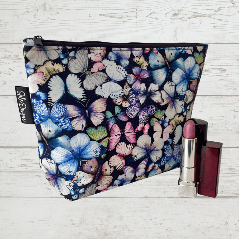 Make up bags butterflies