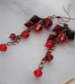Ruby & Rose swarovski cascade earrings - Image 4