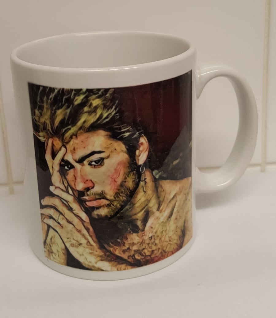 George Michael mug 