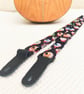 1 inch Wide Adjustable Ukulele Strap with gory eyeballs - Image 3