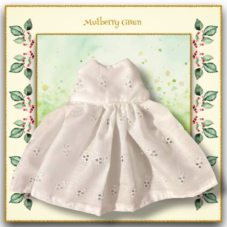 Special Offer - Ivory Broderie Anglais Dress
